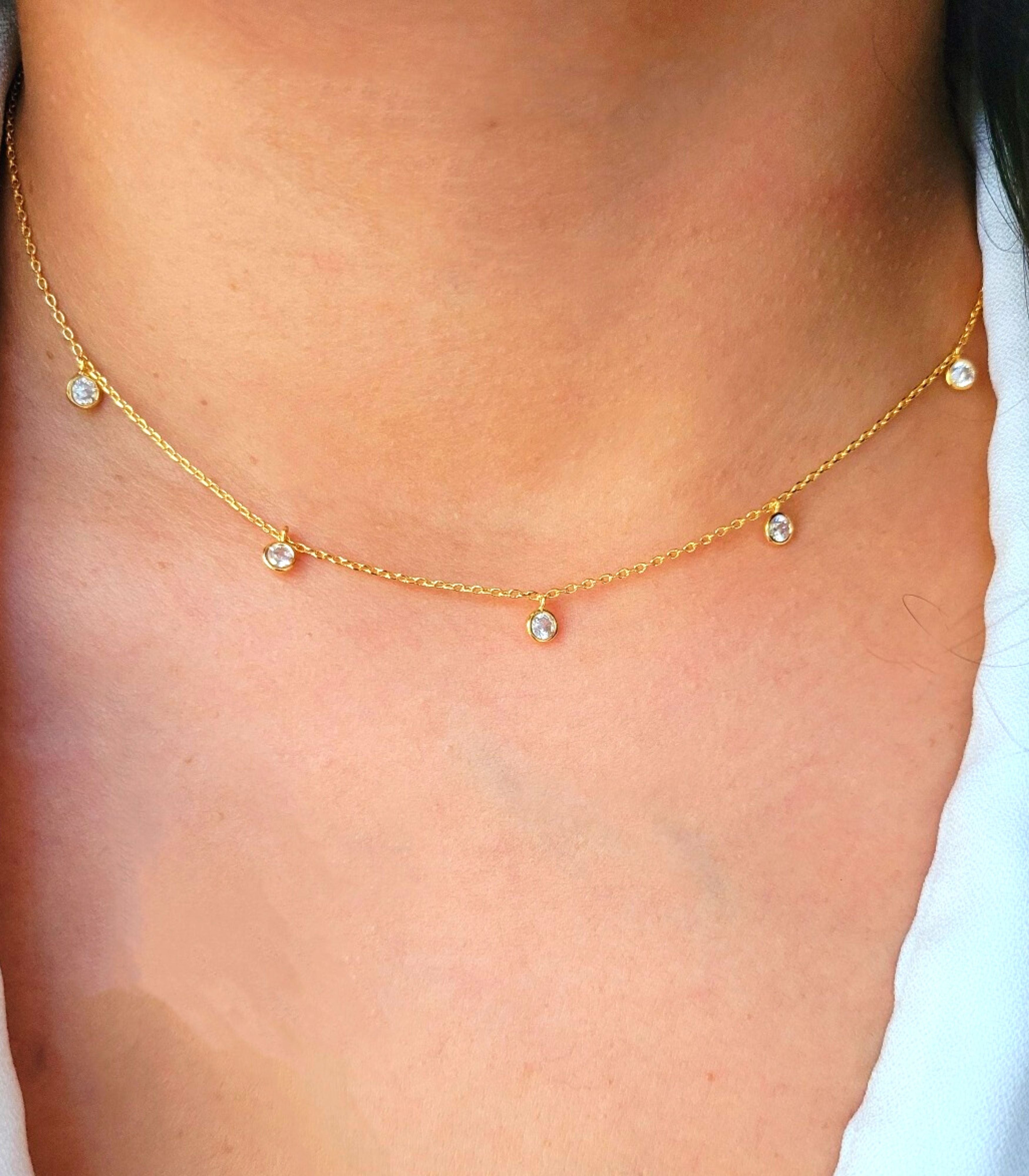 Noa gem necklace